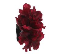 Mikikit Sordina para Guitarra Eléctrica Eléctrico, Amortiguador de Cuerdas 17,5 X 7,5 Cm, Diseño Flor Hortensia Oscuro, Accesorio para Reducción de Ruido y Práctica en Estudio o Casa