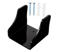 Mikikit Tablero para Colgar Guitarra Soporte para Guitarra Acústica y Eléctrica Gancho para Pared Negro para Salas de Ensayo y Estudios de Música