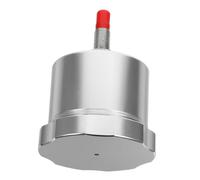 Mikikit Tanque de Aceite para Freno Hidráulico de Coche Depósito de Fluido Resistente y Fácil de Instalar para Competición y Diario Compatible con Coches de Color Plateado