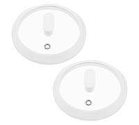 Mikikit Tapa de Vidrio Templado Transparente para Sartén Eléctrica de 20 CM Cubierta Resistente al Calor para Ollas Woks y Vaporeras Tapa Visible para Cocinar con Retención de Aroma