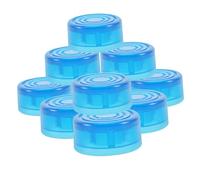 Mikikit Tapa Protectora para Pedal de Efectos de Guitarra 10 Piezas Plástico Duradero Azul Claro Accesorios para Interruptor de Pie Recambio para Pedal de Guitarra Suministros para