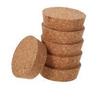 Mikikit Tapas De Corcho para Floreros y Terrarios De Vidrio, 6 Unidades, Tamaño 64,5 x 20 x 58 Mm, Sellado Hermético para Jarrones Hidropónicos, Accesorios para Macetas y Paisajismo Interior