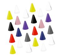 Mikikit Tapas de Silicona para Puntas de Lápiz Óptico 45 Piezas Multicolor, Cubiertas Protectoras Flexibles y Compatibles, Ideales para Uso Escolar y Oficina