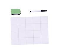 Mikikit Tapete Magnético de Goma 25x20cm Blanco para Reparaciones 3 Piezas