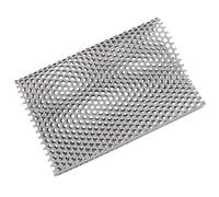 Mikikit Tapete para Jaula De Mascotas Drenaje Rápido, Almohadilla De Plástico Resistente De 30x45 Cm, Color Gris, para Jaulas De Perros, Uso Doméstico para Mascotas