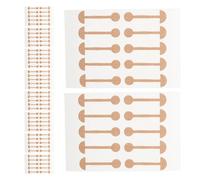 Mikikit Tiras Autoadhesivas para Moldear Nariz Moldeador Elástico para Alas Nasales Corrector Nasal 20 Piezas Parches para Contorno Nasal Uso Cómodo y Seguro para Belleza Diaria