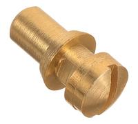 Mikikit Tornillo de Cobre Dorado para Saxofón Tenor y Alto Diseño Desmontable y Mecanismo de Ajuste de Tecla de Enlace, Accesorio Fiable para Reparación de Instrumentos