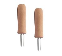 Mikikit Varilla Encendido Madera Extensor de Moxa Acero de Inoxidable y de Herramienta de Moxibustión, Paquete de 2 Piezas Uso Completo Rollo para
