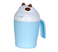 Mikikit Vaso para Enjuague de Baño Infantil con Diseño de Dibujos Animados Ergonómico Multiusos como Taza de Baño Regadera y Cucharón para Bebés y Pequeños Reutilizable