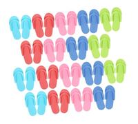 Mikikit Zapatillas Desechables de Pedicura para Pairs Eva Calzado de para Invitados Práctico Playa y