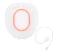 Mikinona 1 juego Bidé de Asiento Plegable para Mujeres Embarazadas y Postoperatorios Cuenco de Limpieza Premium con Diseño Ergonómico y Protección contra Desbordamiento Color Rosa