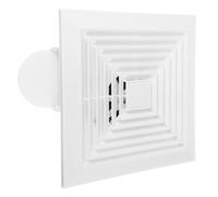 Mikinona 1 juego Extractor de Aire Silencioso Control de Ruido y Múltiples Velocidades para Ventilación Baños y Cocinas Panel para Hogar