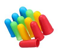 Mikinona 1 juego Protector de Dedos de Silicona Antideslizante y Anticalor de Diversos Colores para Actividades Físicas y Trabajo Diario