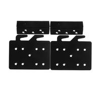 Mikinona 1 Juego Sujetadores De Soporte De Riel De Cama Gancho Extensor De Litera Herrajes Para Barandas De Cama Reparación De Postes De Cama Sujetadores De Rieles De Cama Black Planchar