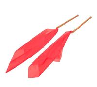 Mikinona 1 par de baquetas para principiantes: 24 x 1,5 x 1,6 cm, con punta de madera, para practicar en tamaño completo, instrumentos musicales para estudiantes, de madera de azufaifo.