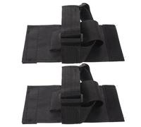 Mikinona 1 par de Correas para Pedales: Correas para Pedales de Bicicleta reclinada para elípticas. Soporte Fijo para el pie Debajo de la Bicicleta para Personas Mayores y discapacitadas.