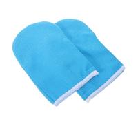 Mikinona 1 Par guantes de salón de belleza bolsa termica saco termico revestimientos de baño de parafina para manos cubiertas de Envolturas de cera de parafina Cubremanos con cera caliente