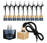 Mikinona 10 Ambientadores Colgantes Para Coche Decoración Para Coche Ambientador Colgante Accesorios Bonitos Ambientador Con Clip Para Rejilla De Ventilación Fragancias