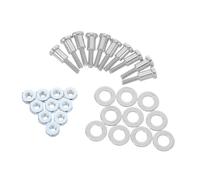 Mikinona 10 Juegos Tornillos Ajuste Cortapelos Compatibles Tornillería Fija Antideslizante para Nivelar Cortadoras de Pelo Profesional y Doméstico