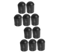 Mikinona 10 Piezas Accesorios para violonchelo tapón de clavija para contrabajo protector de clavija para contrabajo Accesorios para instrumentos de cuerda goma para picas de bajo caucho