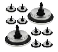 Mikinona 10 Piezas Boquillas de Spray Invertidas para Aerosol Repuesto de Válvula Antirretorno de Acero Inoxidable para Impresoras y Líneas de Tinta Resistente Altas Temperaturas y