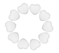 Mikinona 10 Piezas Cajas de Almacenamiento Transparentes Miniatura Forma de Accesorios para Muñecas Organizadores para Casa de Muñecas Decoraciones DIY Contenedores de Juguete