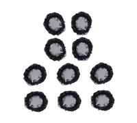 Mikinona 10 Piezas Conjunto para Tocado de Ballet Redecilla Invisible Pelo Cubre Moños Redecillas Cabello para Danza de Ballet Moños Accesorios Cabello