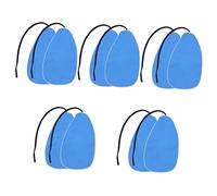 Mikinona 10 Piezas Paño De Limpieza De Saxofón Hisopo De Limpieza De Clarinete Boquillas De Clarinete De Tela Hisopo De Clarinete Limpiador De Saxo Soprano Gamuza Sintética Cuidado Suite