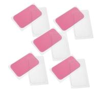 Mikinona 10 Piezas Parches de Silicona para Extensión de Pestañas Reutilizables Almohadillas Adhesivas Transparentes y Suaves y Ultradelgadas para Salones de y Técnicos de Pestañas