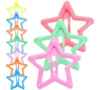 Mikinona 10 Pinzas el Pelo con Diseño de Figura Metálicas para Niñas Pequeñas, Clips Decorativos Adorables y Antideslizantes para Uso Diario Color Aleatorio