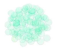 Mikinona 100 Fichas para Monedas Fichas para Marcadores Transparentes para Bingo para Juegos Marcadores para Fiestas Accesorios