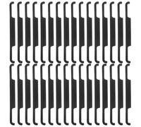 Mikinona 100 Piezas Ganchos Plásticos para Cojines de Asiento de Coche Sujetadores para Fijación Firme Accesorios Duraderos para Protección Interior y Reemplazo Automotriz