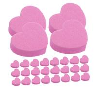Mikinona 100 Piezas Herramienta de archivo de uñas polaco brillante uña del dedo del pie Archivos clavo limas de uñas a granel pulidor de uñas amortiguador de cutículas esponja rosa