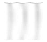 Mikinona 100 Unidades de Conectores de Acero Inoxidable para Pesca 07X160 MM Kit de Accesorios para Señuelos y Anzuelos Equipo Versátil para Pesca Agua Dulce y Salada