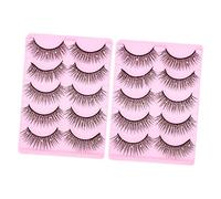 Mikinona 10pares Pestañas Postizas Essence Mujer Decoraciones Ojos Fiesta Maquillaje