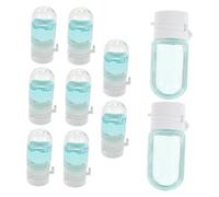 Mikinona 10piezas Aceite Cabello de Hidratante y Acondicionador Bálsamo Capilar Minibotellas Perfumado Aceite Nutritivo Portátil para Cuidado del Cabello Casa Accesorio para Mujer
