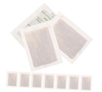 Mikinona 10piezas Almohadillas Desintoxicantes y Limpiadoras Para Pies Almohadillas De Jengibre Natural Parches De Jengibre Para Pies