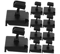 Mikinona 10piezas Base De Soporte Para Micrófono Abrazadera De Escritorio Duradera Montaje Simple