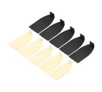 Mikinona 10piezas Puntas De Arco Para Violín Accesorios Plásticos Repuestos Para Reparación De Violines Compatibles y Resistentes