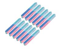 Mikinona 12 Piezas 6 Limas Para Uñas Naturales Bloque De Lijado De Uñas Limas De Uñas Personalizadas Mini Kit De Uñas Herramienta De Uñas Largas Escarchado Bloque De Amortiguamiento