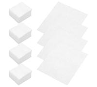 Mikinona 1200 piezas Almohadillas Faciales de Algodón Desechables Unidades Toallitas Suaves para Tónico y Desmaquillado Absorbentes y Resistentes para Limpieza Diaria y Cuidado de Piel