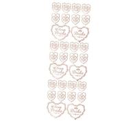 Mikinona 120piezas Para Novias y De Honor De Stickers Para Despedida De Soltera y Bodas Decoración Diseño Rosa