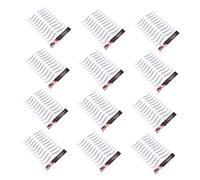 Mikinona 12hojas Pegatinas Impermeables Para Cejas Ceja De Imitación Pegatinas De Transferencia Para Diario o Maquillaje Profesional Herramienta Para Plantillas Para