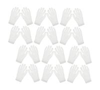 Mikinona 12pares Guantes Algodón Adultos Guantes Hidratantes Trabajo Algodón Mujeres