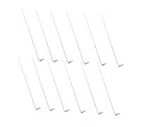 Mikinona 15 piezas Cucharas de Cobre para Combustión Química Instrumento de Enseñanza con Mango de Resistentes para Laboratorio y Pruebas de Combustión