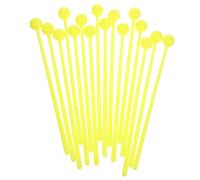 Mikinona 16 piezas Baquetas para Baquetas Juguete Amarillas Herramienta Didáctica para Enseñanza Musical Infantil Estimulación de Habilidades Manuales Material Duradero para Infantil