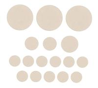 Mikinona 17piezas Almohadillas Para Orificios De Sonido De Clarinete Cojín Para Clarinete Suministros Para Para Músicos y Prácticas De Conciertos