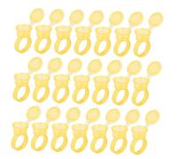 Mikinona 1bolsa Anillos De Taza Para Pigmento Herramienta De Makeup Profesional Para Salones De Belleza y Tatuajes Para Inks y Adhesivos
