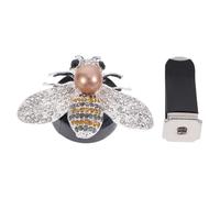 Mikinona 1juego Clip Decorativo De Ventilación Para Auto Diseño De y Piedras Brillantes Adorno De Interior Para Aire Acondicionado Accesorio De Automóvil Elegante y