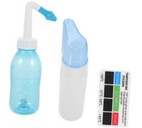 Mikinona 1juego Limpiador Nasal Botella De Riego Herramienta De Cuidado Nasal Para Incluye Termómetro y Botella De Spray Para Aliviar Congestión y Mantener